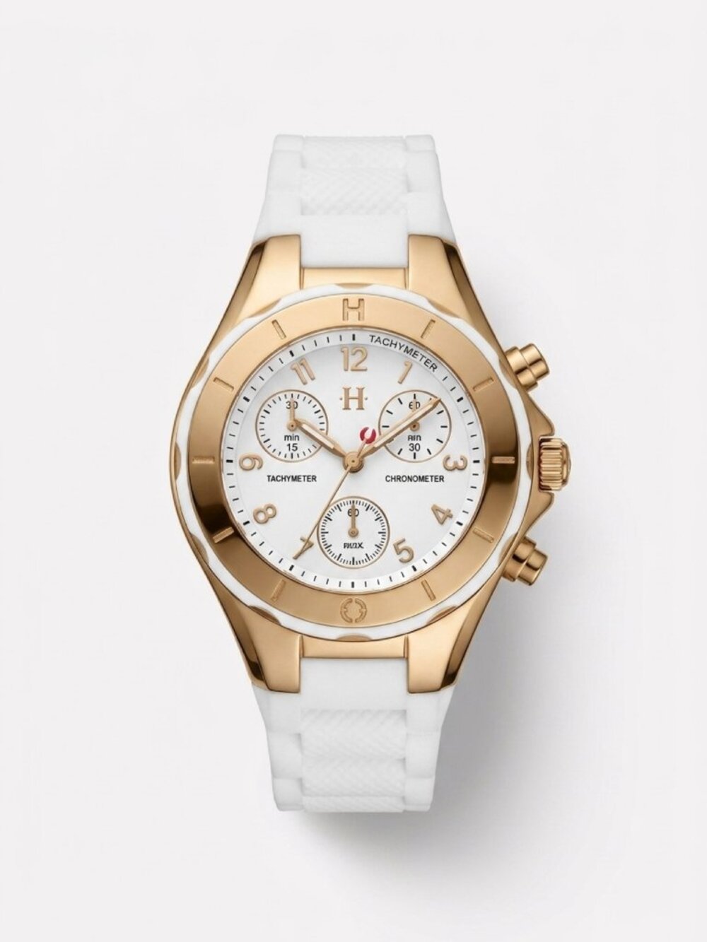 Michele Tahitian Jelly Beans 35mm White Dial Women's Swiss Quartz (Battery) - Picture 5 of 6